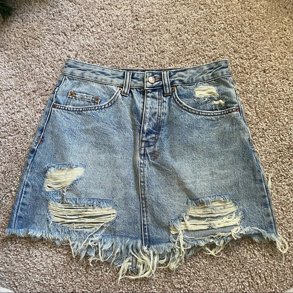 Ksubi denim skirt